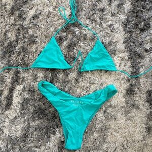 Meshki Turquoise Bikini Set